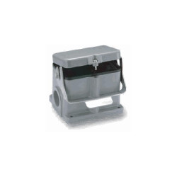 Embase en saillie 48B, Aluminium moulé sous pression, acier inoxydable, IP65, Sortie horizontale, PG29